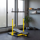Soozier Adjustable Leg Extension and Curl Machine - 660 lb Capacity-Linear bearing design ensures smooth leg training 