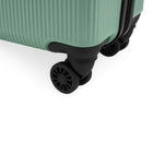 Bugatti Alexandria Collection 26.50" Hardside Spinner Luggage – Iceberg Green-TSA Combination Lock: For added security