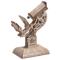 Mr.Playwood Microscope Mechanical Wooden 3D STEM Model - Set of 106-Eco-friendly 3D STEM model to assemble and customize at school or home