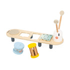Janod Sweet Cocoon Caterpillar Music Stand-Musical caterpillar stand with 5 different instruments.