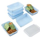 Bentgo 1-Compartment Meal Prep Container - Sky Blue - 10 Pack-Freezer-safe: Perfect for storing meals and leftovers in the freezer