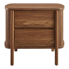 Modway Cadence 2-Drawer Nightstand - Walnut-9