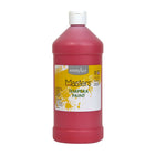 Handy Art Little Masters Tempera Paint - Red - 946 mL-Brillant & rich opaque colours are smooth flowing, won't chip, flake or crack when dry