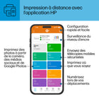 HP - Imprimante tout-en-un sans fil DeskJet 2842e scanner-copieur - Lilas brillant-Cette imprimante est conçue pour ne fonctionner qu'avec des cartouches dotées de puces ou de circuits HP d'origine et bloquera les cartouches qui utilisent des puces ou des circuits autres que ceux de HP. Des mises à jour périodiques du micrologiciel maintiendront l'efficacité de ces mesures