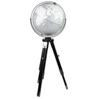 Replogle Willston 16" Gray Ocean Floor Globe - English-Made in usa