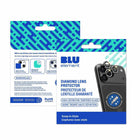 Blu Element - Protection Diamond 1 par 1 Gris pour iPhone 17 Pro/iPhone 17 Pro Max-Clarté HD - La transmission de la lumière à 99,99 % préserve la qualité d'image d'origine de votre téléphone sans compromis