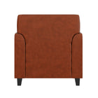 Flash Furniture - Fauteuil en cuir cognac de la série HERCULES Diplomat-Accoudoirs évasés