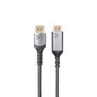 BlueDiamond - Câble Pro Display Port 1.4 vers HDMI 2.1 UHD 8K - 10 pieds - Gris-Prêt pour l'avenir : Idéal pour les appareils DisplayPort se connectant aux écrans HDMI 8K de prochaine génération