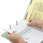 Smead End Tab Pressboard Folders with 2 Fasteners - Letter Size - 25 pt. - 2" Expansion - 25 Pack-Perfect for bulky files that get plenty of use