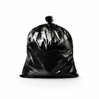 Globe Commercial Strong Can Liner Garbage Bag - 35" x 50" - Black - 125 Pack-Made in Canada