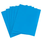 JAM Paper - Chemises POP en plastique à 2 pochettes - chemises scolaires durables - bleu clair - 6/paquet-Ces chemises sont parfaites pour garder vos fichiers importants en sécurité et organisés à l'école, au bureau, à la maison ou en déplacement!