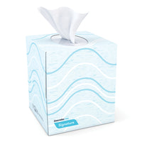 Cascades PRO Signature Cube Box 2-Ply Facial Tissue - 90 Sheets-The soft option for your nose
