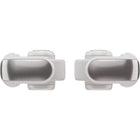 Bose Ultra Open Earbuds - White Smoke-Get splashed on, dripped on, sprayed on. No worries here. The Bose Ultra Open Earbuds can handle it. Acoustic mesh keeps out moisture and debris, so you can keep on listening.