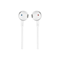 JBL T205 Earbud Headphones, Chrome (JBLT205CRM)-In-Ear Headphones