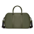 Champs Onyx Leather Duffle Bag - Khaki-Made of Genuine Cowhide Leather