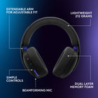Logitech G325 LIGHTSPEED Wireless Bluetooth Gaming Headset - Black-9