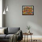 Totally Toys by Michael Fishel - Framed Canvas - 26" x 22"-Ready to hang - arrives fully assembled