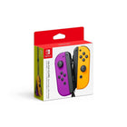 Nintendo Switch Joy Con Controller, Neon Purple/ Orange-Two Joy-Con can be used independently in each hand, or together as one game controller when attached to the Joy-Con grip.