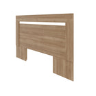 Nexera Malibu Headboard - Queen Size - Brown Oak-Easy Assembly and Delivery: Hassle-free assembly, doorstep delivery for a convenient bedroom upgrade