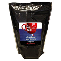 East Coast Coffee - Café en grains de torréfaction acadienne à la française, sac-Sac de grains, 1 lb