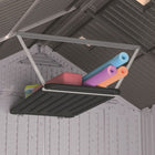 Suncast Shed Loft Shelf Kit-Easy shed installation using EZ Bolt assembly.