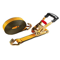 CAT 27' Heavy-Duty Ratchet Tie Down-Heavy Load Capacity: With a 3,300 lbs. work capacity, this heavy-duty performance tool is perfect for securing large, heavy loads during transport
