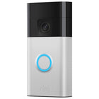 Ring Battery Doorbell - Satin Nickel-Built-In Battery - Battery Doorbell includes a built-in battery, which charges with a convenient USB-C charging port. To recharge, simply detach your doorbell from the wall and connect to the included charging cable