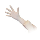 Aurelia Vibrant Latex Powder-Free Examination Gloves - Small - 100 Pack-Beaded cuff snugs wrist, eliminates roll-up, minimizes entry of liquids