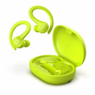 JLab Go Air Sport True Wireless Earbuds - Neon Yellow-32+ hours playtime: 8+ hours in earbuds