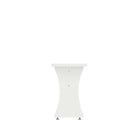Manhattan Comfort Coney 53.14" Mid-Century Modern Dining Bench - White - Set of 2-Frame Made of MDF Mix with Painted Finish and H Base
