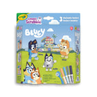 Crayola Bluey Scribble Scrubbie Playset - 3 Bluey Characters-Grow your collection: additional expansion packs and tub sets sold separately