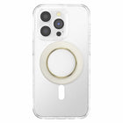 PopSockets PopGrip for MagSafe with Magnetic Adapter Ring - Coconut Creme-Repositionable and sticks to most devices and cases (but may not stick to silicone or waterproof cases)