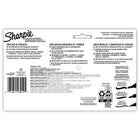 Sharpie Creative Water-Based Acrylic Paint Markers - Fine Tip - Assorted - Set of 5-Colours pop on light and dark surfaces. boldly mark on paper, metal, wood, ceramic, glass, rock, and canvas