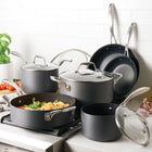 Tramontina Hard Anodized Cookware Set - 10 Piece Set-Lifetime warranty