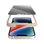 PanzerGlass Privacy Screen Protector iPhone 14/13/13 Pro - Black-AB coating proven to kill up to 99.99% of all common surface bacteria