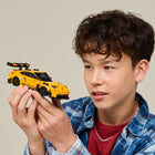 LEGO Speed Champions Porsche 911 GT3 RS Super Car-Premium Porsche model for display - After kids have taken the Porsche model car for a drive around the racetrack, they can display it on a shelf or bedside table