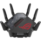 ASUS ROG Rapture GT-BE98 Pro Wireless Quad-Band Multi-Gig Gaming Router - Black-Multi-link Operation links to multiple bands at the same time to ensure stable internet connections and efficient data transfers