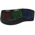 Adesso Ergonomic RGB USB Keyboard - Canadian Bilingual Layout-Ergonomic design for maximum comfort