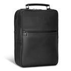 Champs Onyx Leather Compact Backpack - Black-Made of Genuine Cowhide Leather