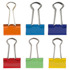 JAM Paper - Assortiment de pinces à baguette colourées - petites - 3/4 po (19 mm) - couleurs arc-en-ciel assorties - 150 pinces/paquet-Quantité : 150 pinces par paquet (25 pinces par couleur) | Durables et réutilisables
