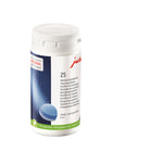 Jura 3-Phase Cleaning Tablet - 25 Pack-Phase 1: Cleaning. The brewing unit and brewing sieve are thoroughly rinsed in hot water at 80degC. The powerful formula of the cleaning tablets effectively removes traces of coffee fat and oil which can alter the taste and quality of the coffee.