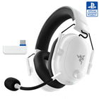 Razer Blackshark V2 Pro (Playstation Licensed) Wireless Esports Headset for Playstation 5 - White-Take your competitive console gaming to the highest levels with the Razer Blackshark V2 Pro. Designed for crystal-clear audio, advanced noise isolation, and all-day comfort, make a play for the big leagues with our ultimate wireless gaming headset made for esports