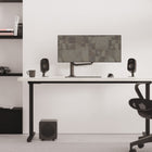 Kanto - Haut-parleurs de bureau alimentés avec USB-C, RCA, Bluetooth 5.3 et sortie casque - Onyx, Paquet de 2-Garantie limitée du fabricant de 2 ans