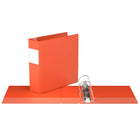 Davis Group Super économie, Reliure à anneaux en “D” inclinés 3 po, paquet de 6 – orange-3 po