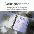 Cardinal® - Reliure XtraLife ClearVue verrouillable à anneaux en «D», blanche, 2 po-Format lettre  