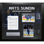 Mats Sundin Toronto Maple Leafs All-time Leading Scorer Collage - Framed Print - 35" x 31"-Premium print framed
