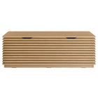 Modway Render Storage Bench - Oak-Assembly Required