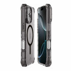 ITSKINS Hybrid_R Vapor Compatible with MagSafe Case for iPhone 17 - Smoke-Compatible with MagSafe chargers and accessories