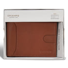 Champs - Portefeuille Bi-Fold en cuir Onyx - Marron-4 fentes pour cartes de crédit