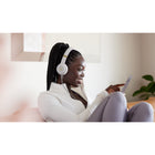 Beats Solo 4 Wireless On-Ear Headphones - Warm White-Personalised spatial audio with dynamic head tracking uses built-in gyroscopes and accelerometers to surround you with sound as you move, creating a truly immersive listening experience